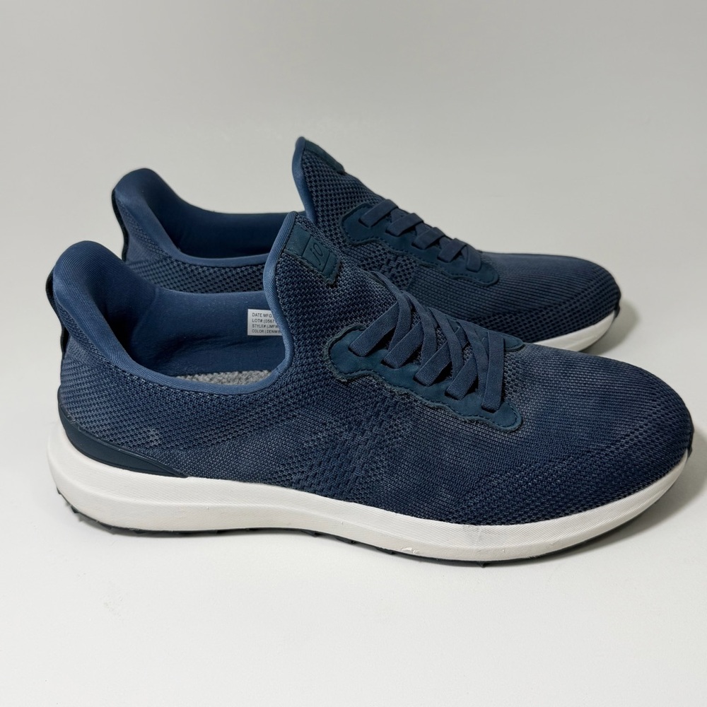 Johnnie-O Knit Range Runner 2.0 Golf and Casual Shoe Denim Blue Size 11 - Picture 4 of 13